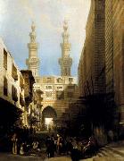 David Roberts A View in Cairo oil painting artist